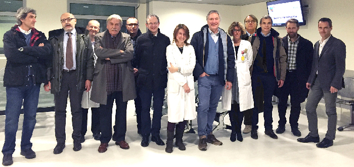 Primari Radiologi Piemonte in visita al Nuovo Ospedale 20022015