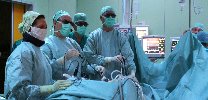 Intervento chirurgico in streaming Nuovo Ospedale per Congresso SICCR 20112015