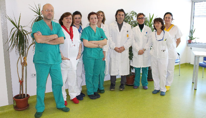 Staff di Chirurgia Vascolare dell'Ospedale ASL di Biella 22122016