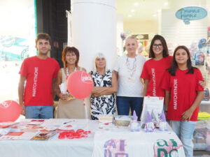 Alcuni volontari presenti all'evento