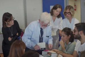 Un momento del corso