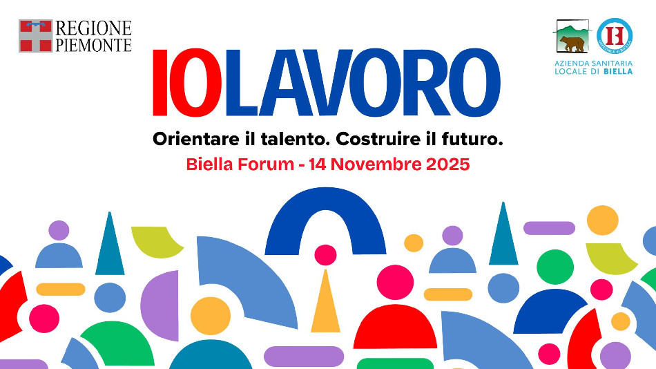 Logo "IoLavoro" Biella Forum - 14 novembre 2025