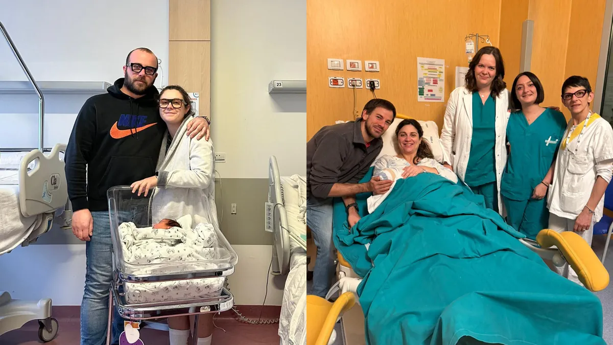 All’Ospedale di Biella, Diana è l’ultima nata del 2025 e Diego il primo venuto al mondo all’alba del 2026