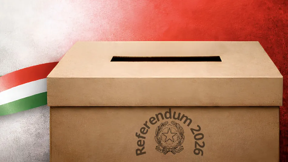 Referendum Costituzionale Confermativo 22 e 23 marzo 2026: immagine dedicata (tratta dal Sito Internet del Ministero dell'Interno)