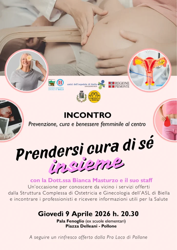 Locandina dell'Evento "Prendersi cura di sè, insieme"