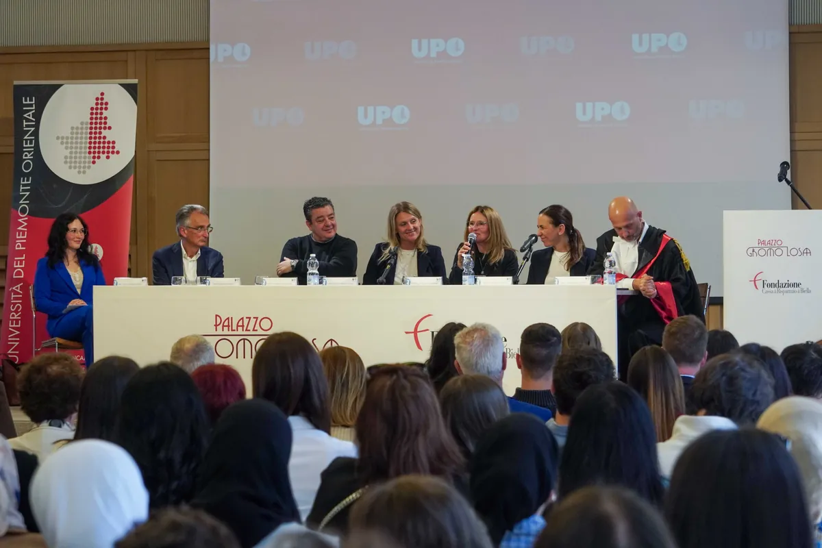 Ermanno Rondi, Alessandro Girardi, Clara Occhiena, Manuela Ferrari, Simona Milani e Alberto Dal Molin
